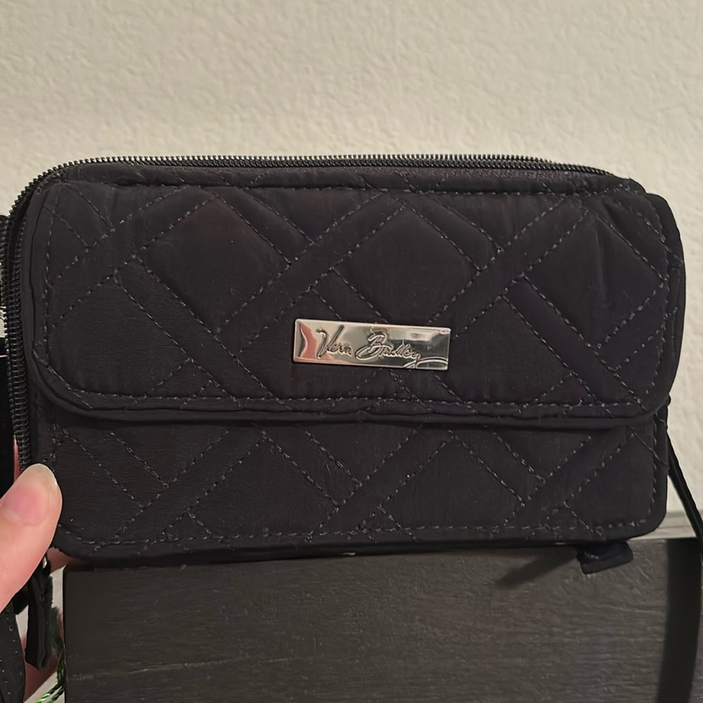 Black Vera Bradley Clutch/crossbody